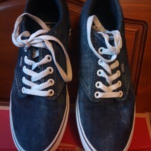 VANS MENS DENIM ACID WASH!